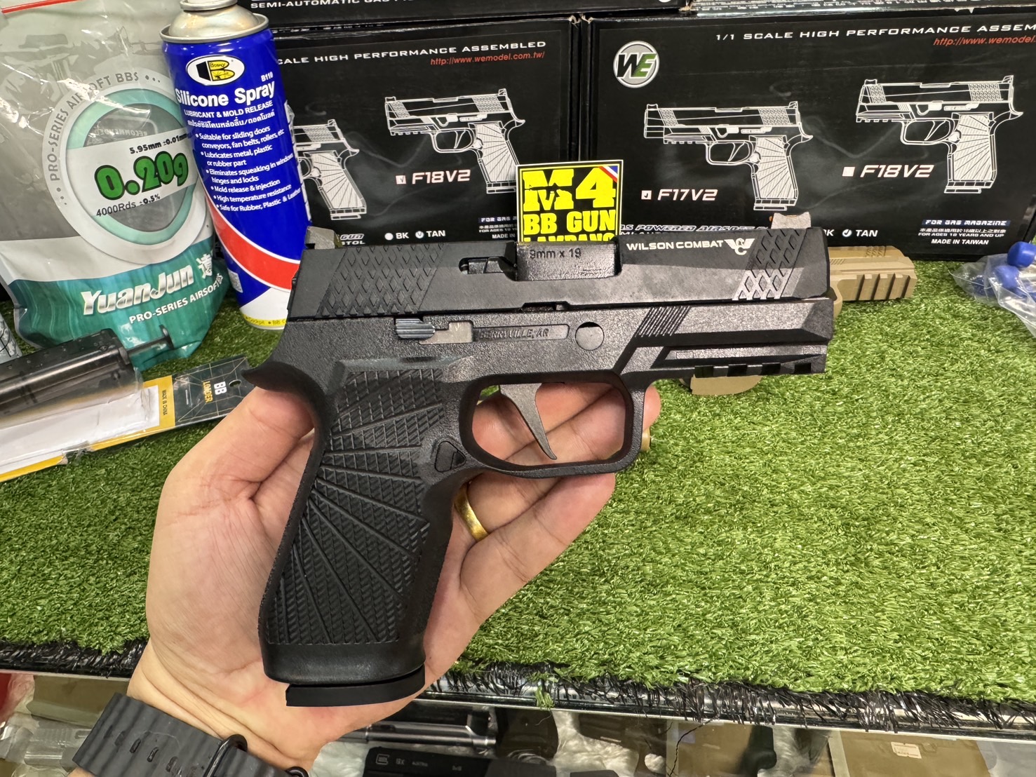 WE F17V2 P320 WILSON COMBAT(BLACK)