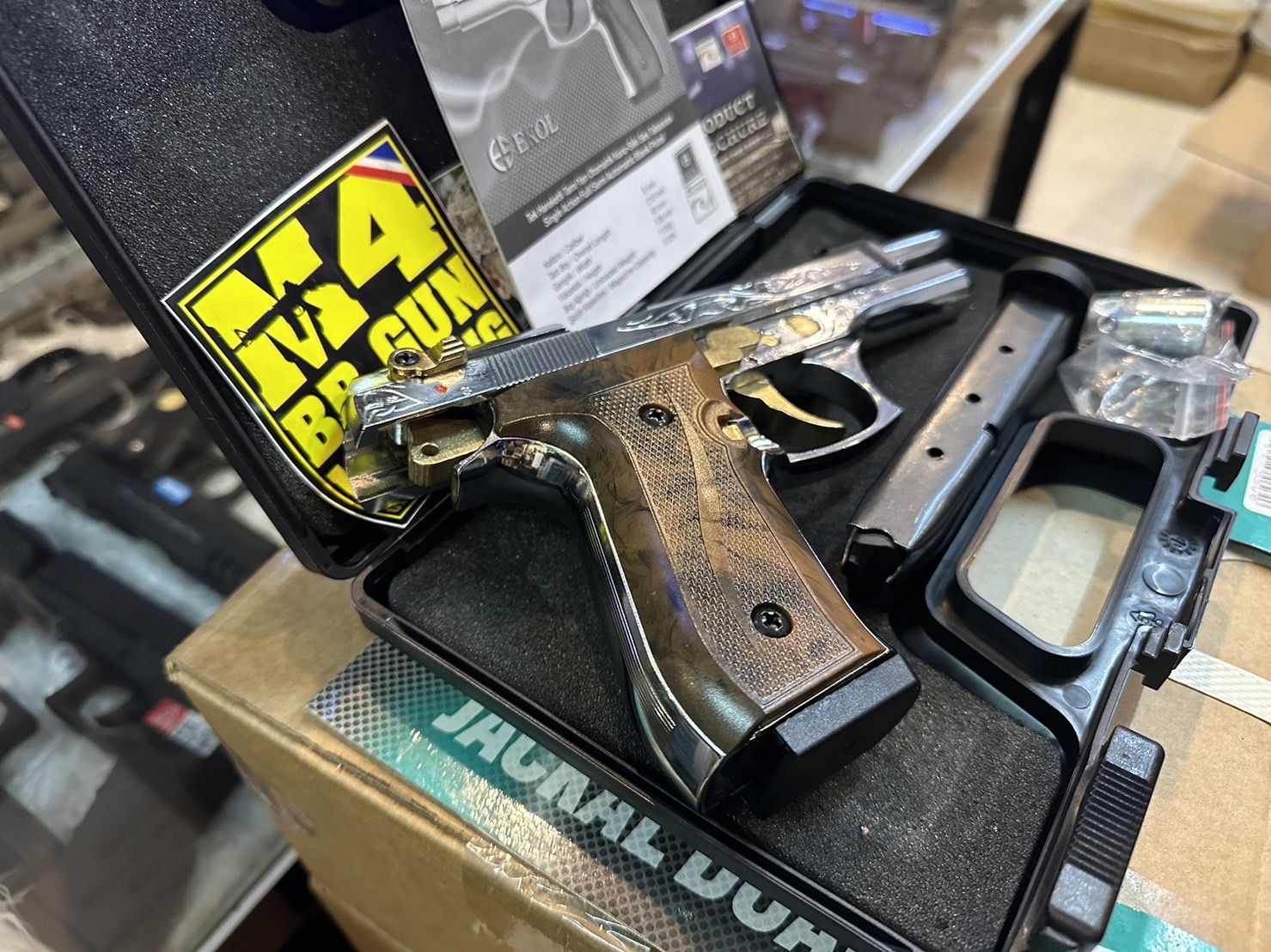 EKOL Jackal Dual เงินเงา ไกรทอง ลายไทย