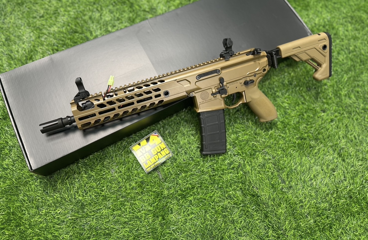 E&C SIG MCX Virtus SBR 9.5" AEG (FDE)