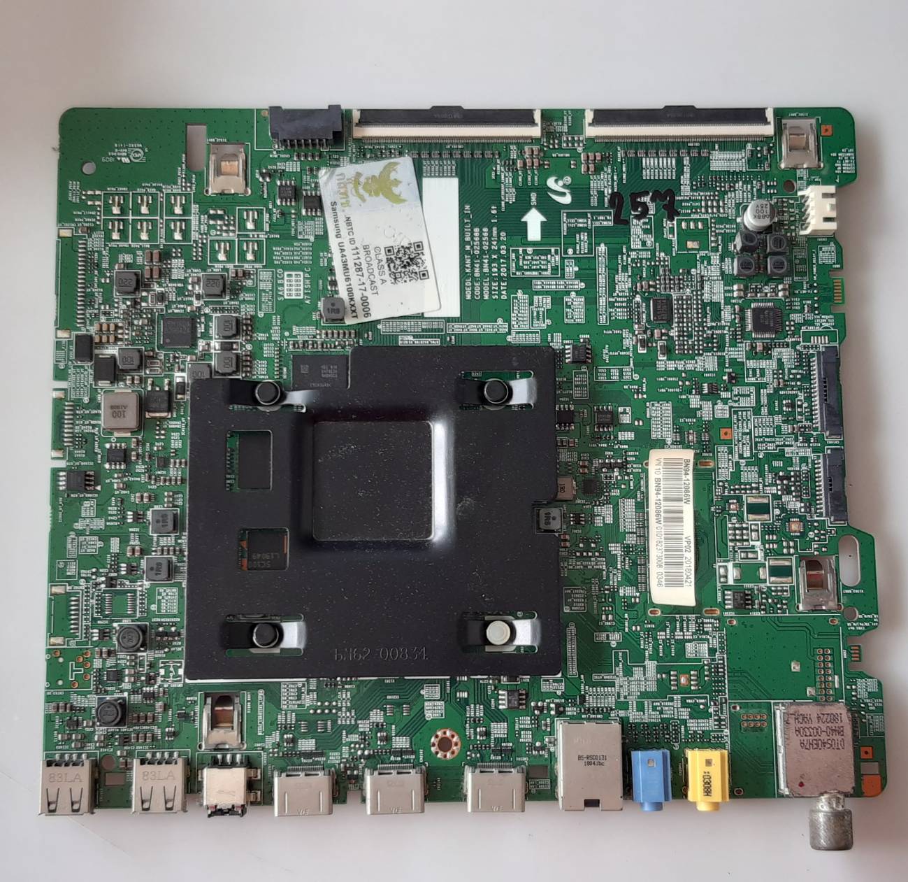 อันที่ 257 Samsung UA43MU6100K ซีสเตร็ม BN41-02568 ดีเทสแล้ว
