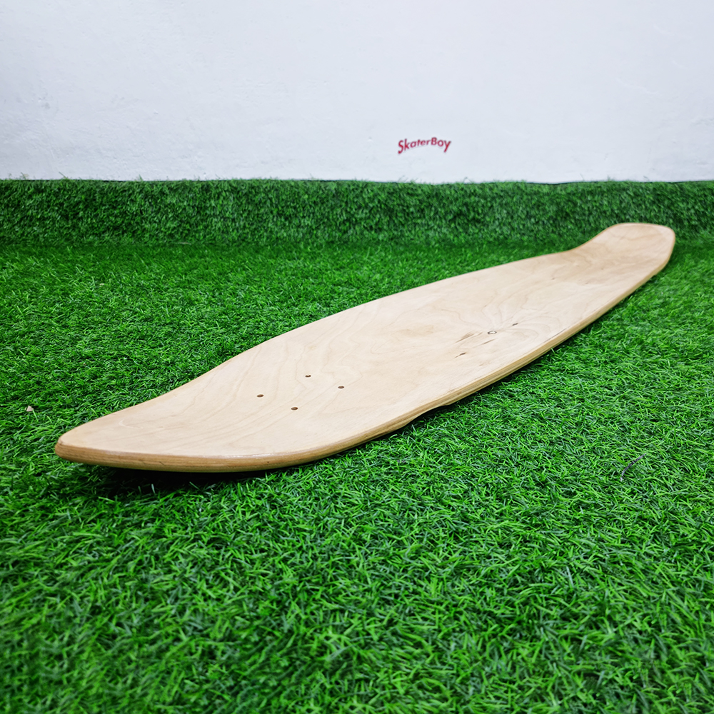 [0301] บอร์ดไม้เซิร์ฟสเก็ต ขนาด 36x8.5นิ้ว WB19นิ้ว และ 44x9.5นิ้ว WB24นิ้ว มี Tail หน้า-หลัง มี Concave หนา 1cm longboard surf skate deck