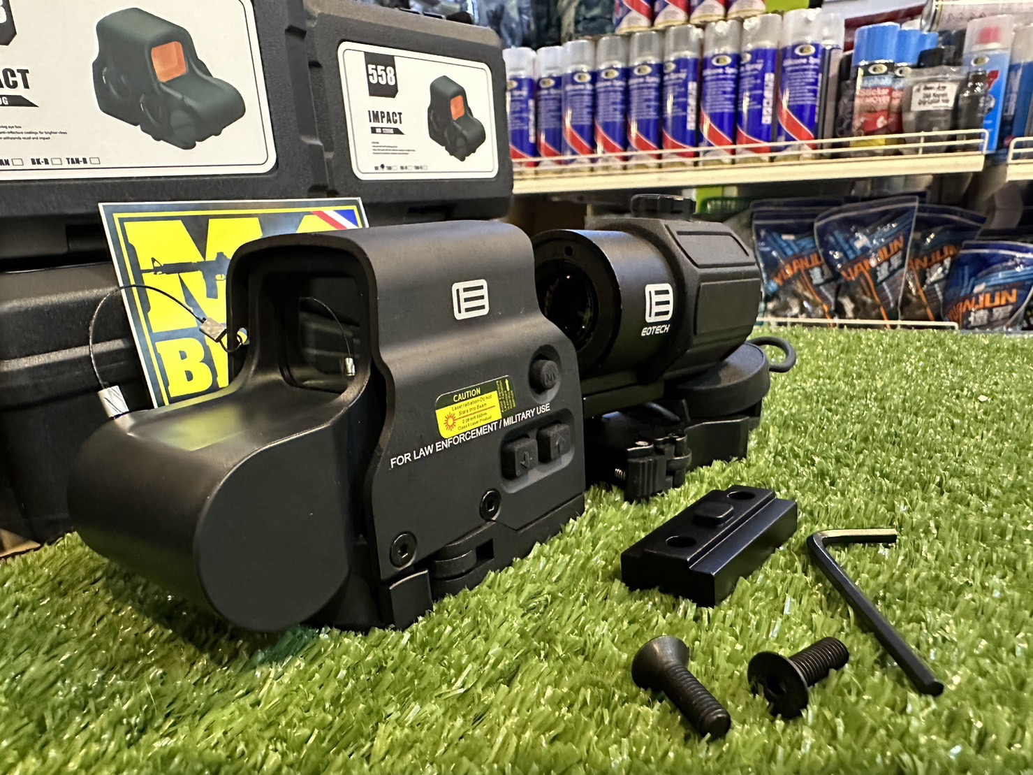 Dot: ชุด EOTECH 558+ซูมหลัง