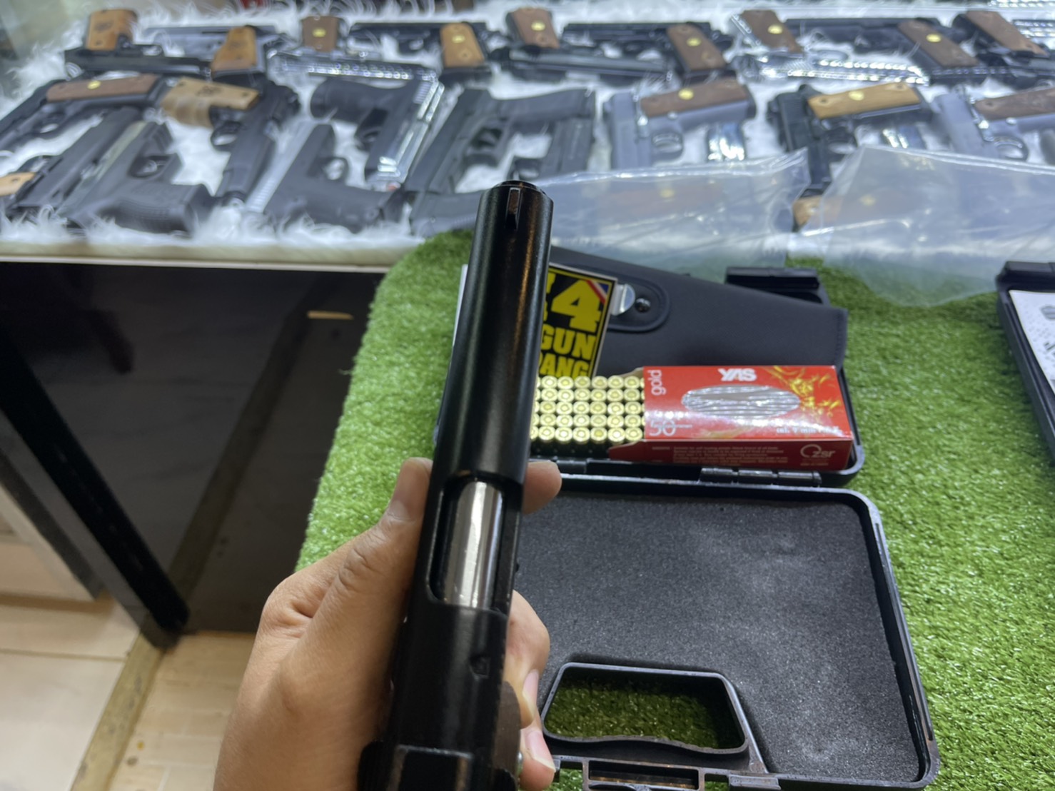 KUZEY M1911 ลาย Series 80 ลำกล้อง 5" ดำ