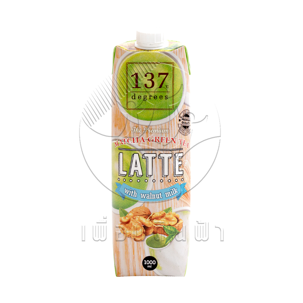 B06 [137Degrees] นมวอลนัท รสชาเขียว 1000ml. "เจ"