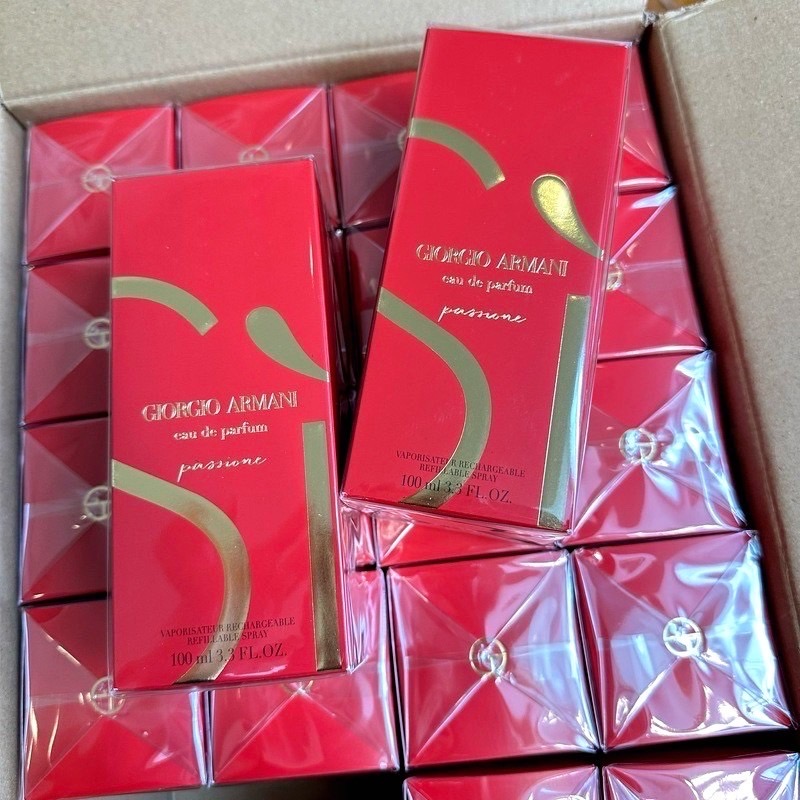 New !! Giorgio Armani Si Passione EDP 100 ml (Counter Box)