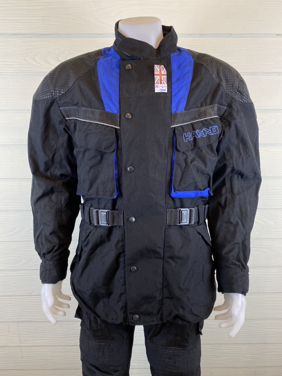 เสื้อขี่มอเตอร์ไซด์( มือสอง) CT 586 : อก 52" ยาว 29" HARRO