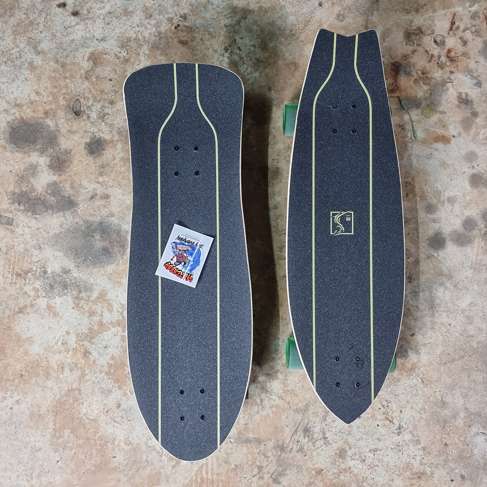 0201 Surf skate บอร์ด32นิ้ว แนะนำสูง160-170cm เลี้ยว40องศา พร้อมเล่น