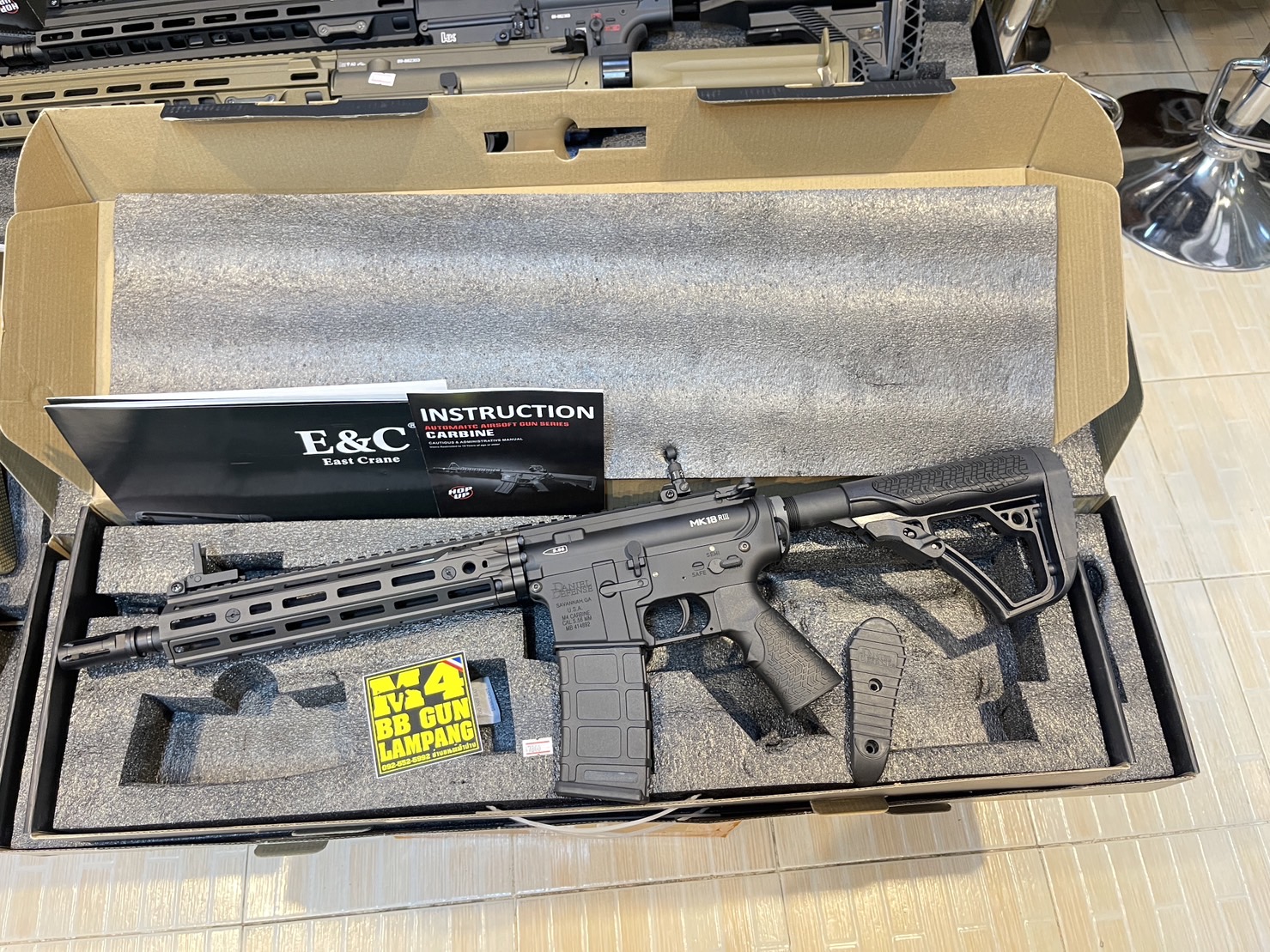 E&C 644 S2 Slim Grip : MK18 DD RIS3 บอดี้โลหะ Gen 2 (QD 1.0)