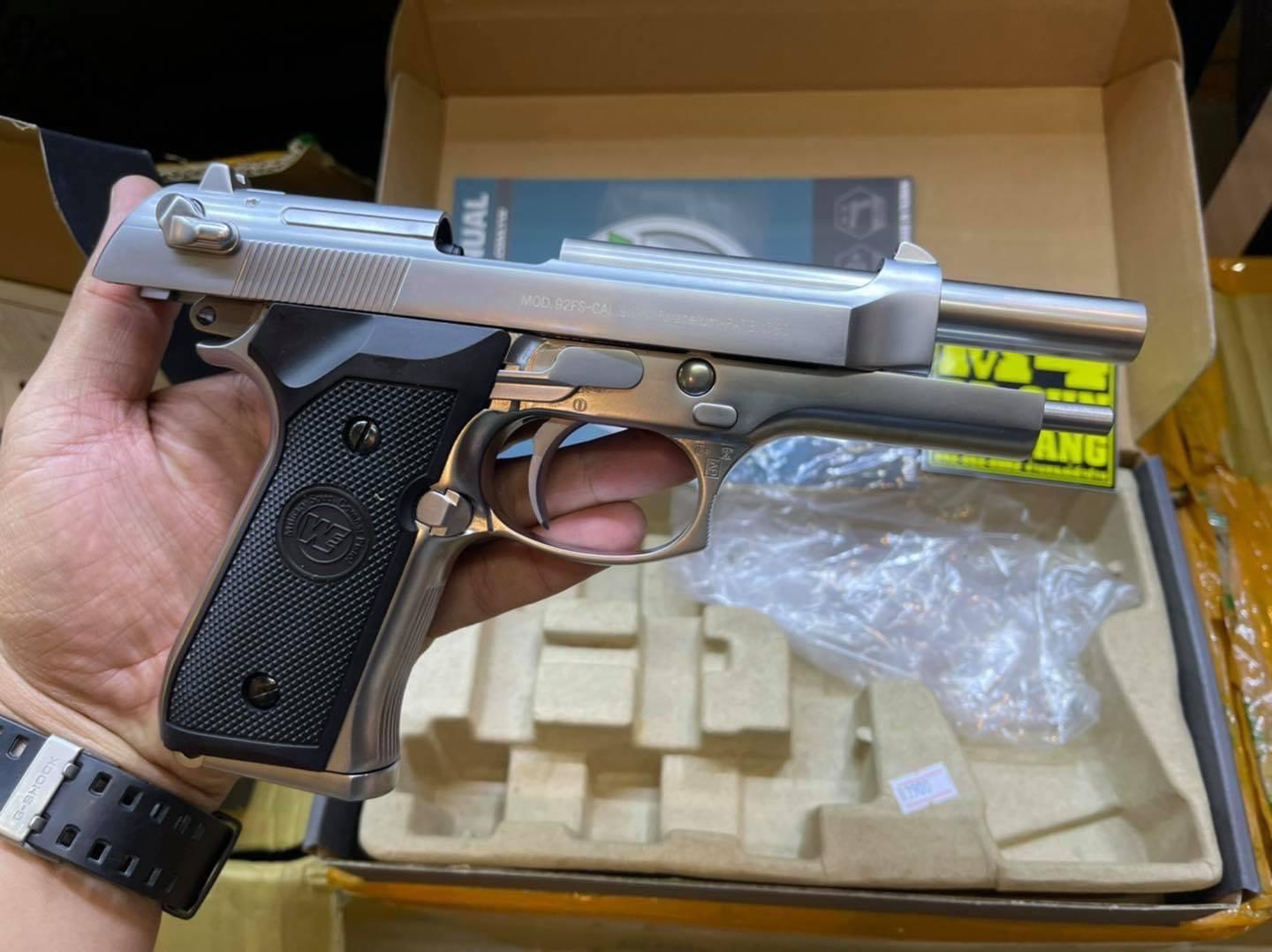 WE M92F สีเงินเงา