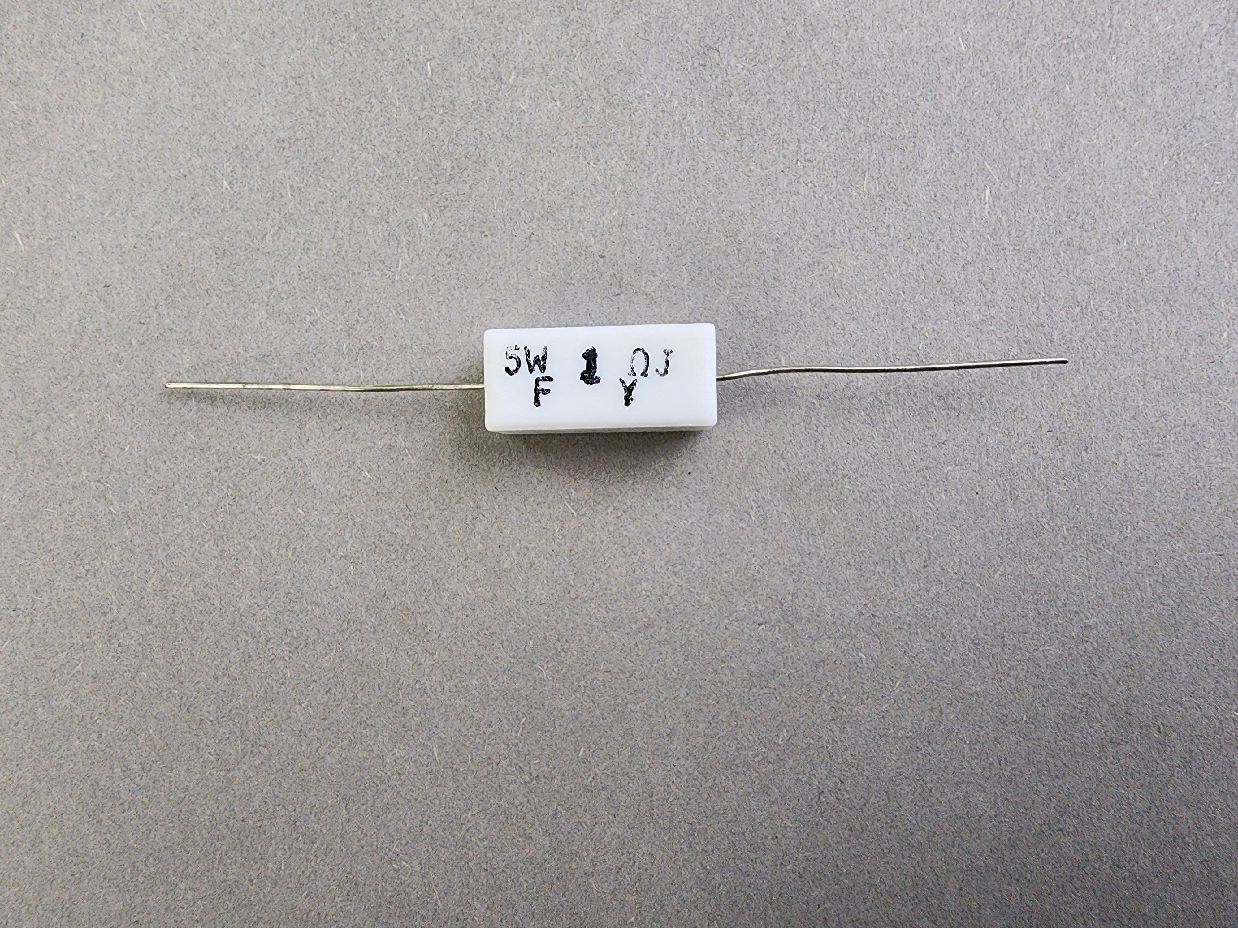 อาร์กระเบื้อง 1 Ohm 5W ตัวต้านทานกระเบื้อง