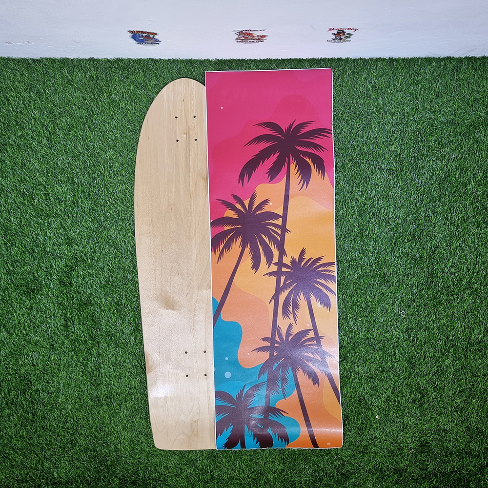 [0303] สติ๊กเกอร์ PVC ติดใต้ท้องบอร์ด ติดง่าย กันน้ำ ลายกราฟฟิก