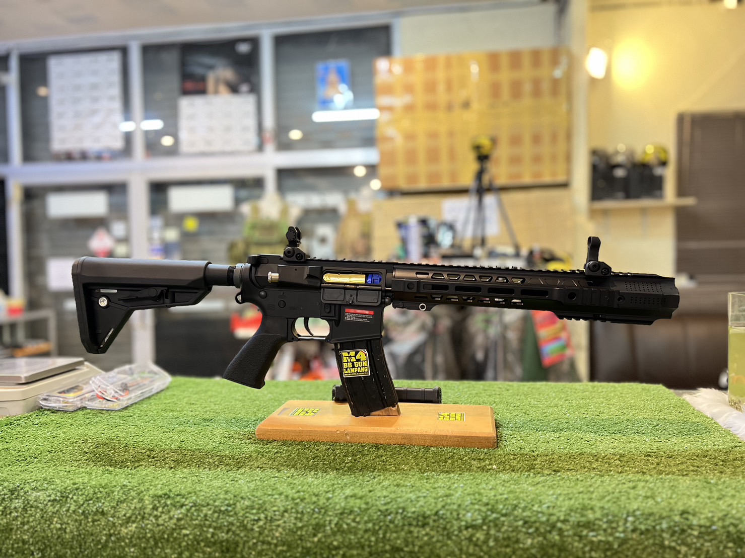 E&C 839 S2 : SAI GRY AR-15 SBR บอดี้โลหะ