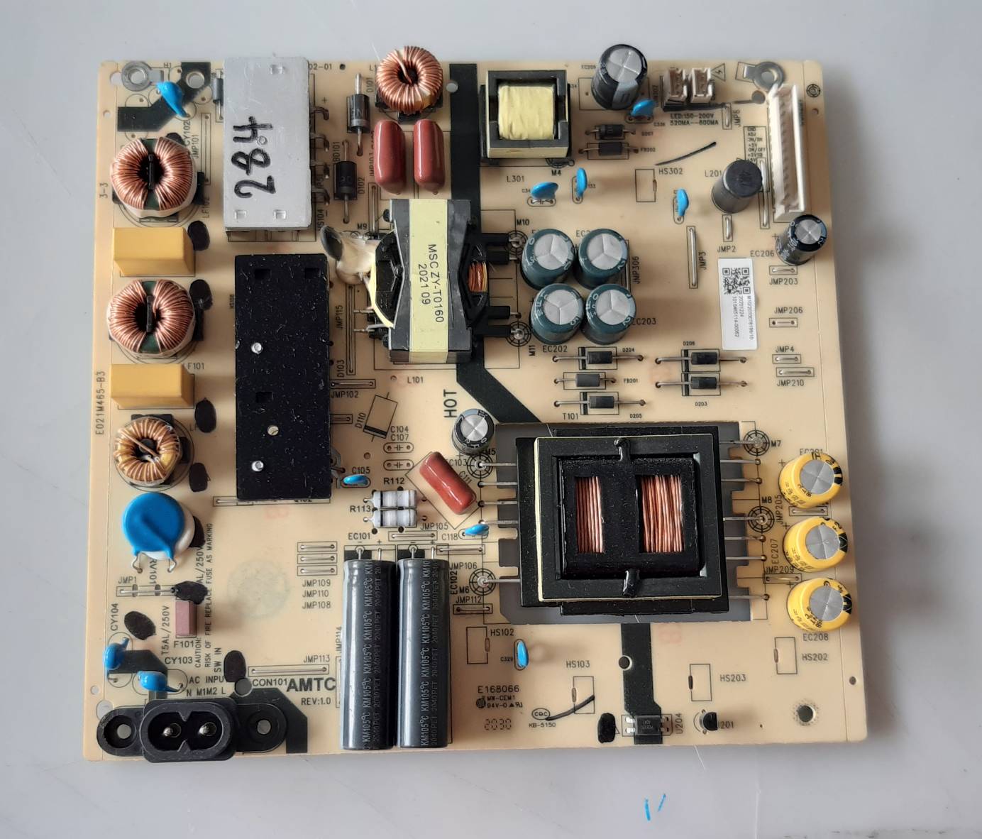 อันที่ 284 HAIER LE58K6500UA ซัฟฟลาย TV5507-ZC02-01 ดีเทสแล้ว