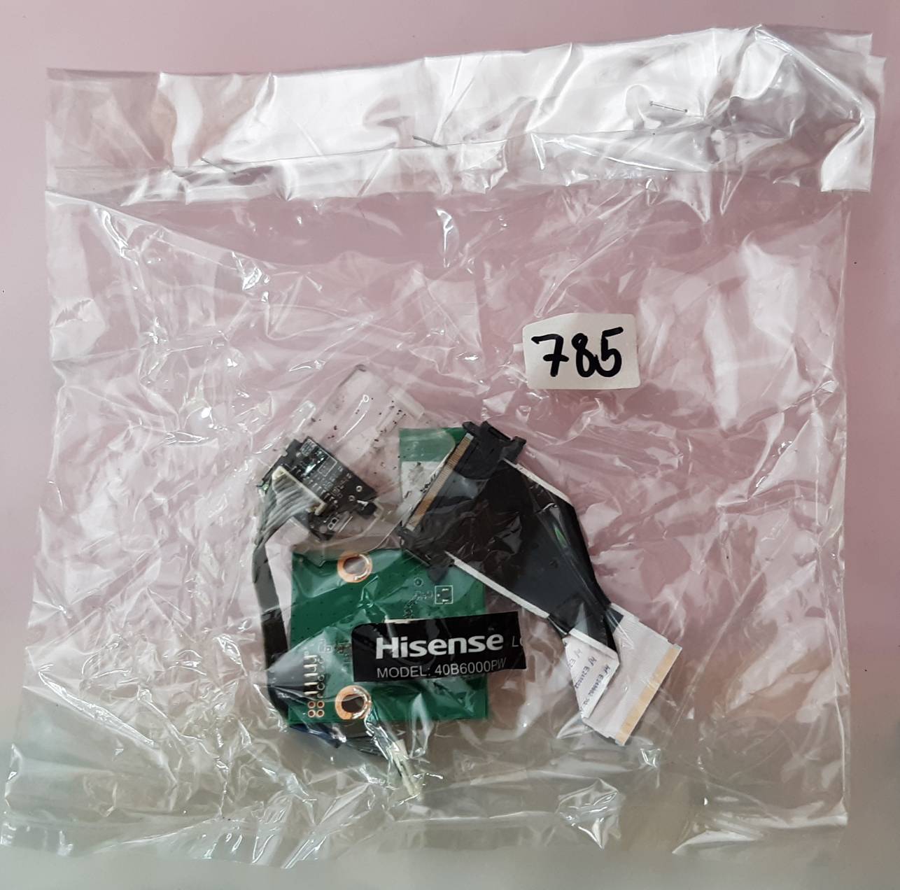 ชุดสายแพร 785 Hisense 40B6000PW