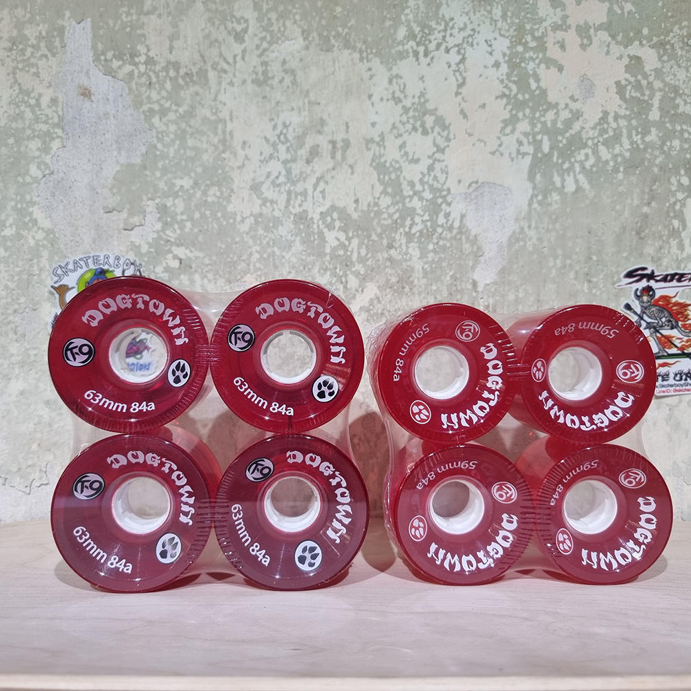 [0316][US] ล้อสเก็ตบอร์ด Dogtown 59 63mm 84A ฟรีลูกปืนล้อสเก็ตบอร์ด Abec7