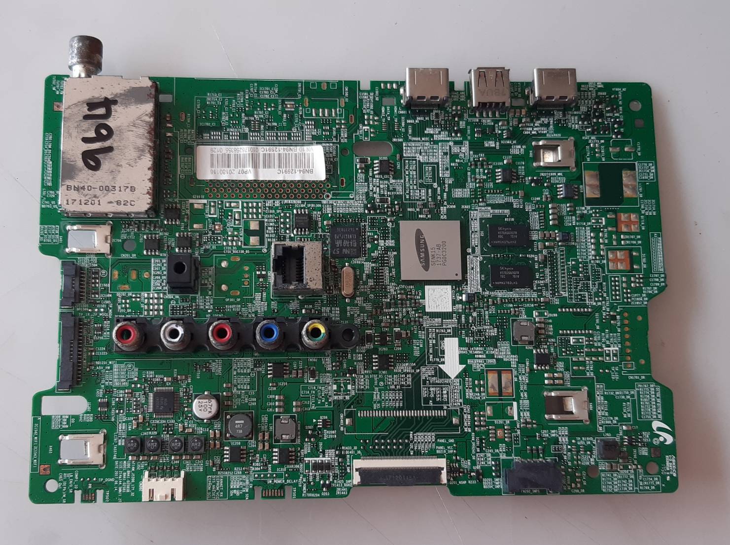 อันที่ 964 Samsung UA40J5200DKXT ซีสเตร็ม BN94-12591C ดีเทสแล้ว