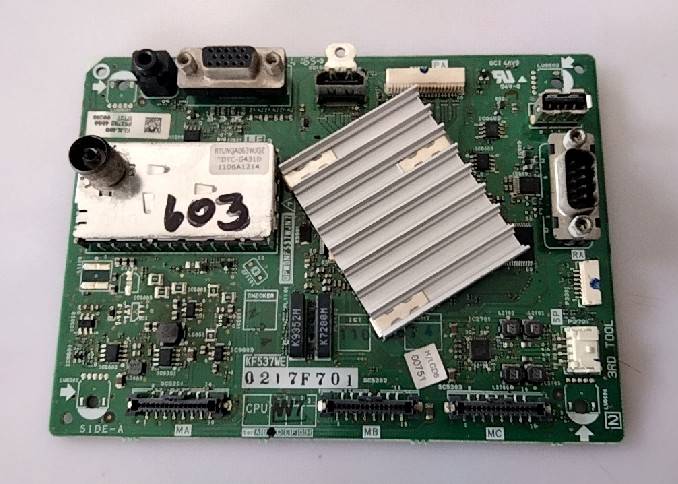 อันที่ 603 SHARP LC-32L400M ซีสเตร็ม QPWBNF537WJN7 ดีเทสแล้ว