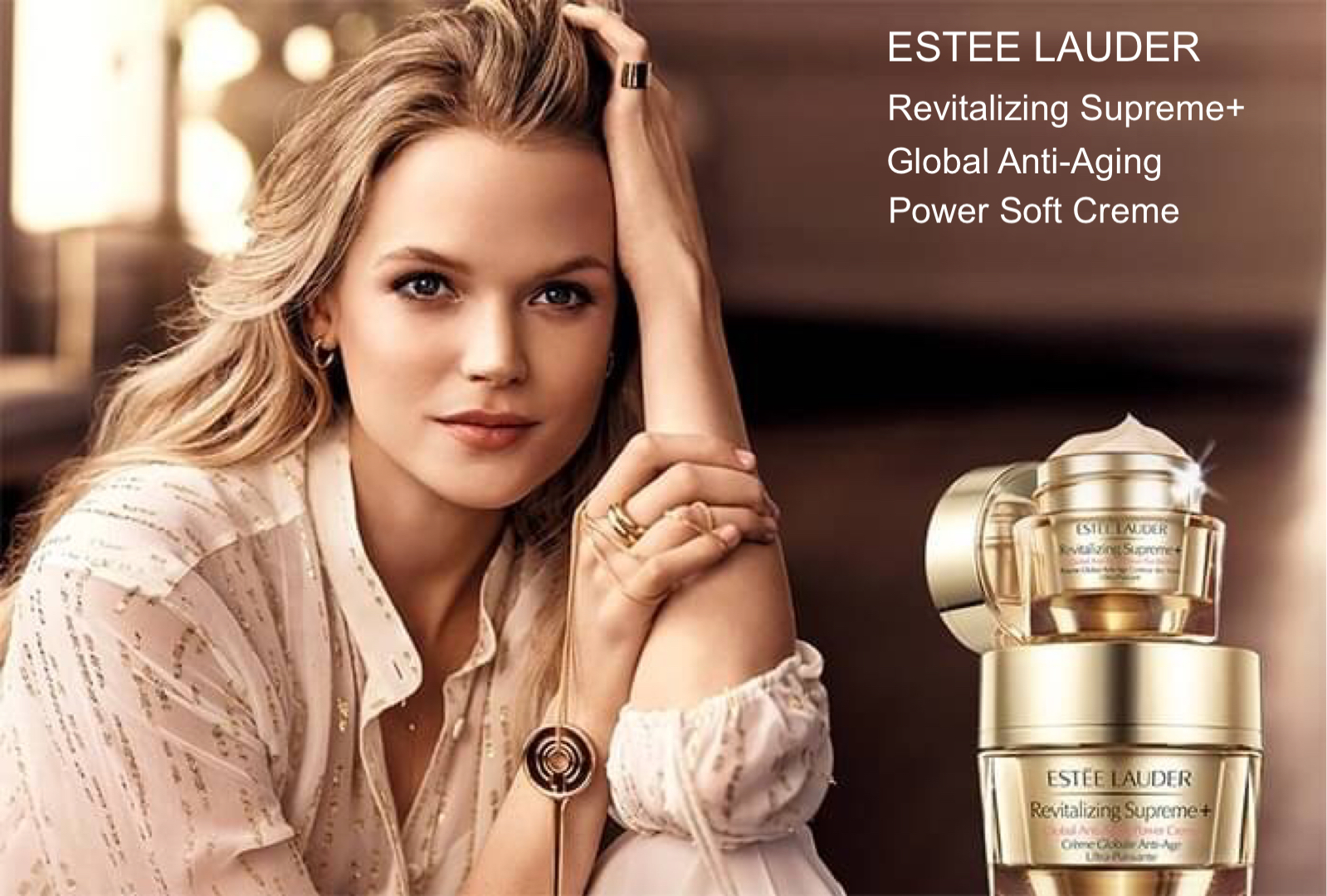 Estee Lauder Revitalizing Supreme Global Anti-Aging Power Soft Creme 15 ml (No Box)