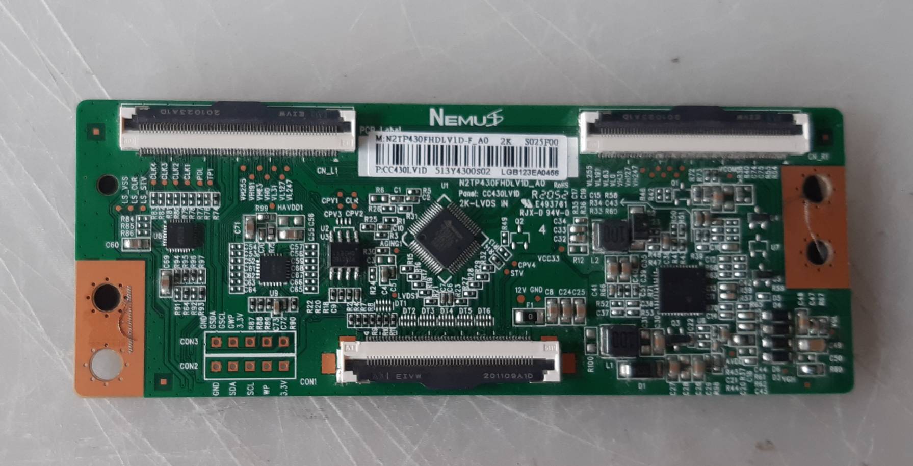 อันที่ 531 Haier LE43K8000A ทีคอน N2TP430FHDLV1D-F ดีเทสแล้ว