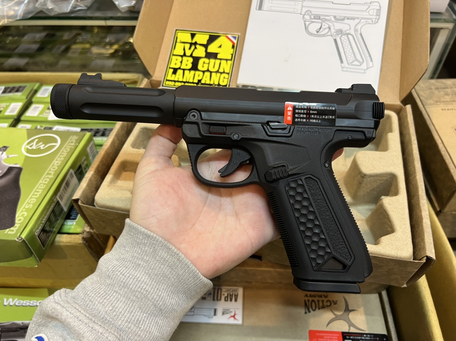 ACTION ARMY รุ่น AAP01 สีดำ