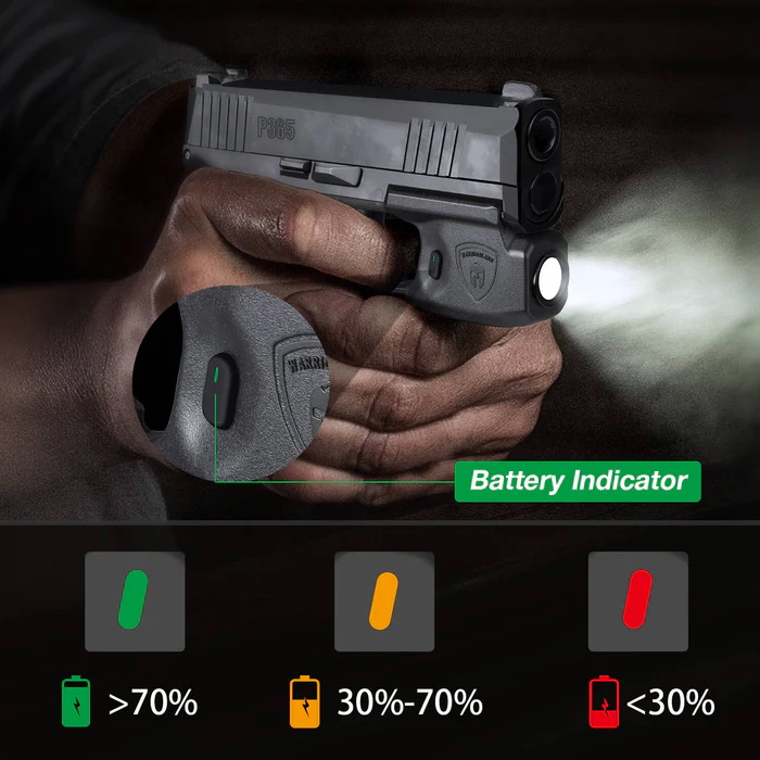 ไฟฉาย Warriorland SL-1 + ซองพกใน Kydex G43/G43X ( เฉพาะรุ่นที่ไม่มีราง ) (K2460)