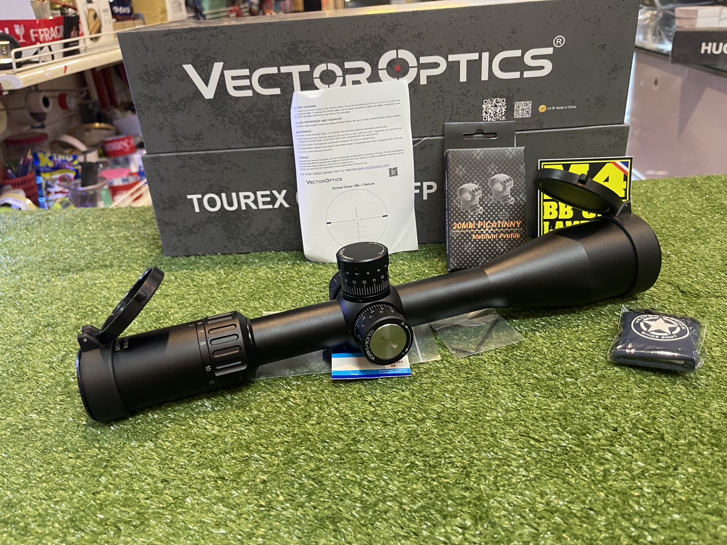 Scope:Vector Optics Tourex 6-24x50FFP