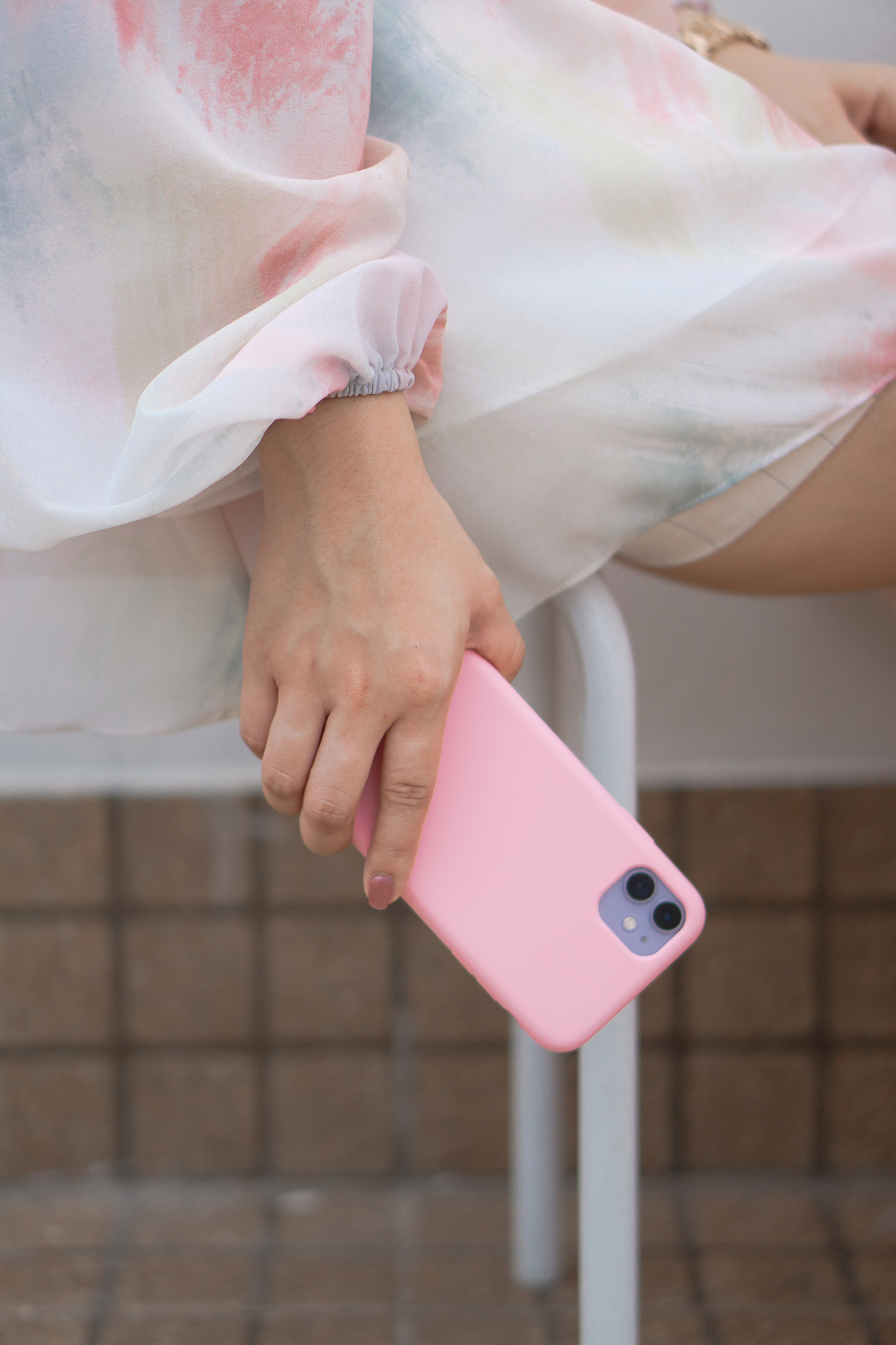 Silicone Case (pink milk colors) ** สำรองสี 1 สีกันหมด **