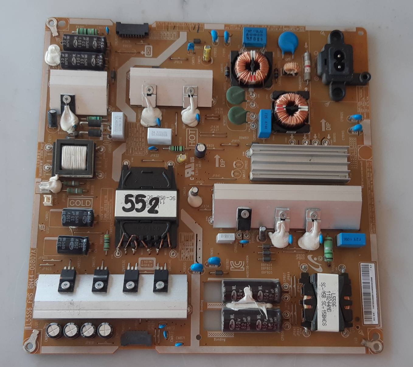 อันที่ 552 Samsung UA55JU6400K ซัฟฟลาย BN44-00807A ดีเทสแล้ว
