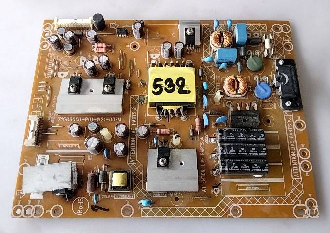 อันที่ 532 PHILIPS 42PFL3008S ซัฟฟลาย 715G605-P01-W21-002M ดีเทสแล้ว