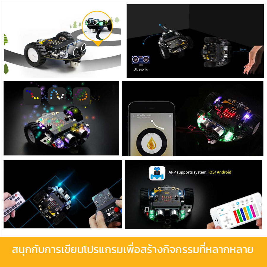 Tiny:Bit (ชุดพิเศษไม่รวม micro:bit )
