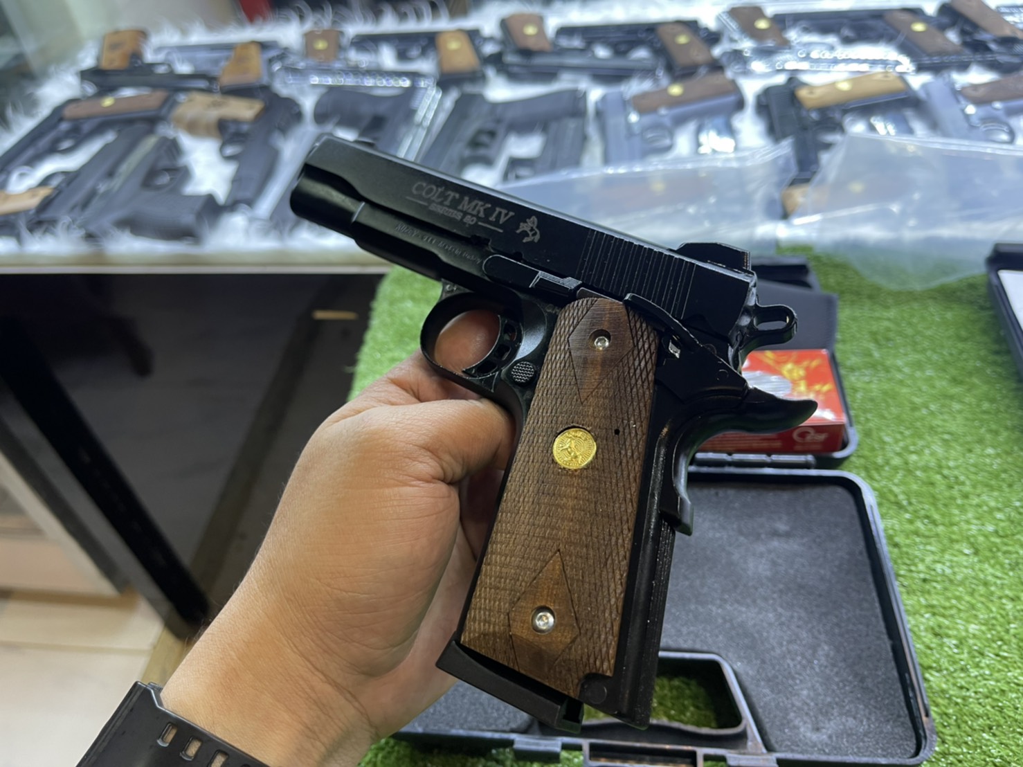 KUZEY M1911 ลาย Series 80 ลำกล้อง 5" ดำ