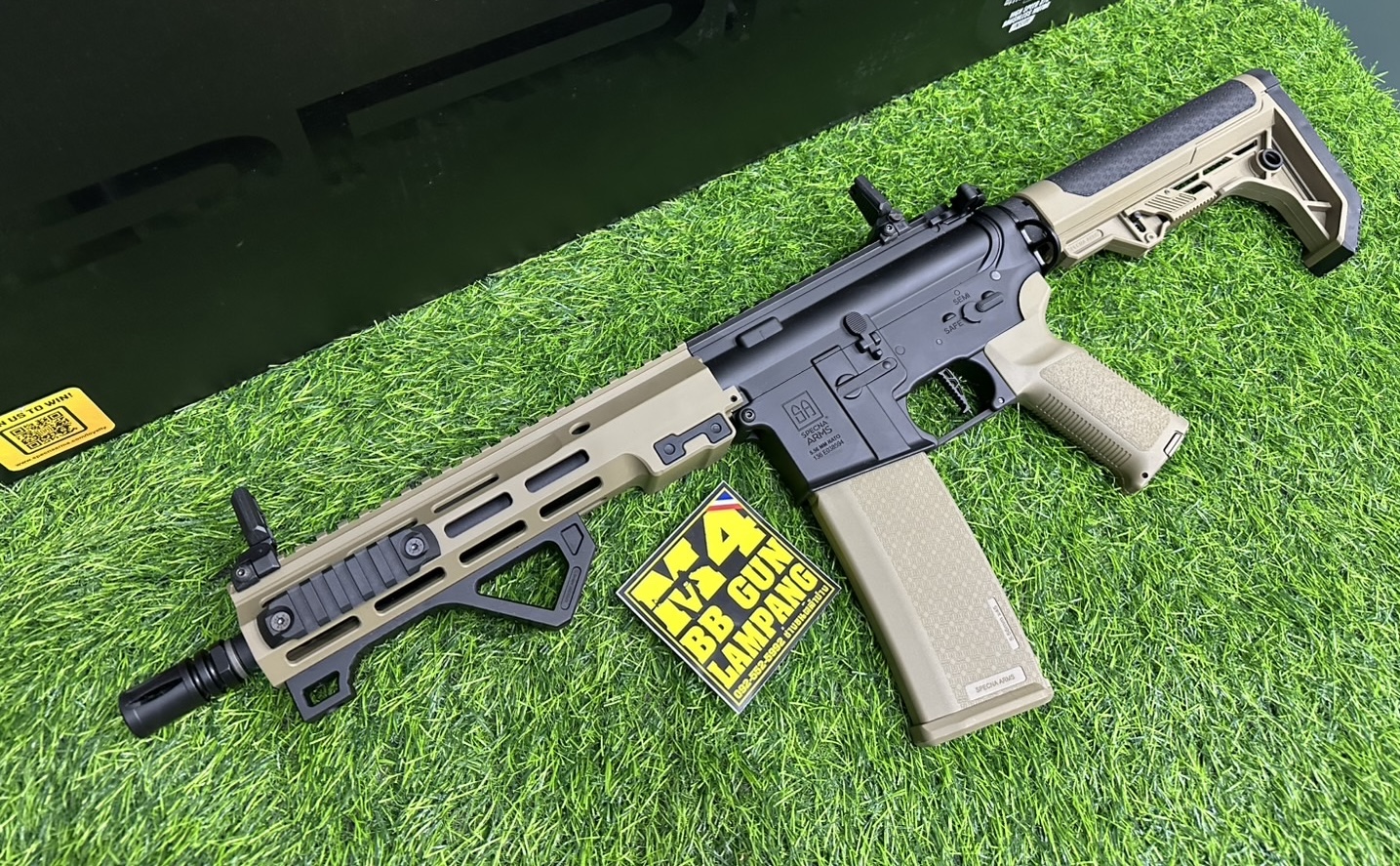 Specna Arms SA-P23 PRIME™ BLDC ASTER Tan : M4 Custom