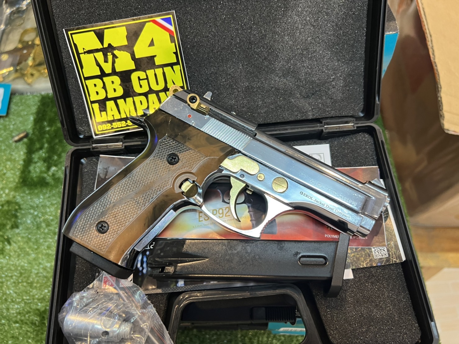 EKOL Jackal Dual Compact เงินเงา-ไกรทอง