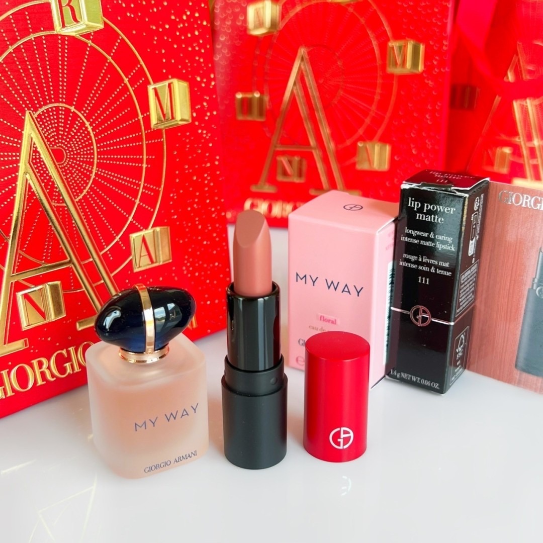 เซ็ทน้ำหอมจิ๋ว Giorgio Armani My Way Floral Perfume & Lip Miniature Set