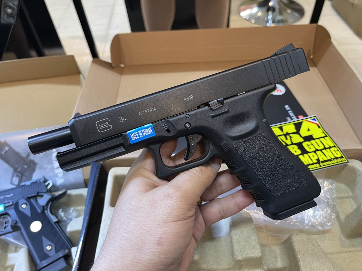 WE - Glock 34 Gen 3 สีดำ