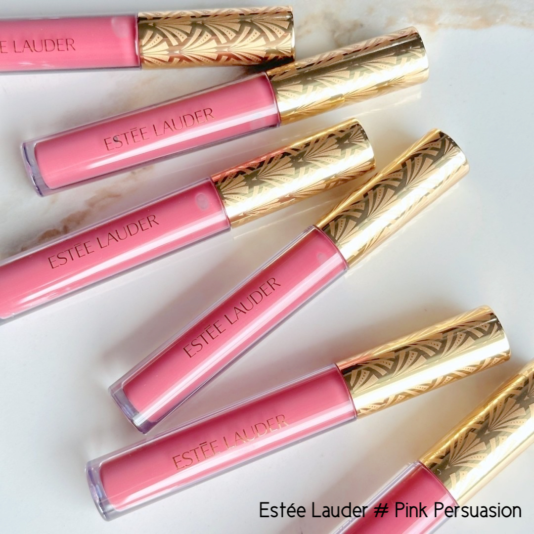 ลิปจุ่ม Estee Lauder Limited Edition Lip Gloss 2.7ml # Pink Persuasion