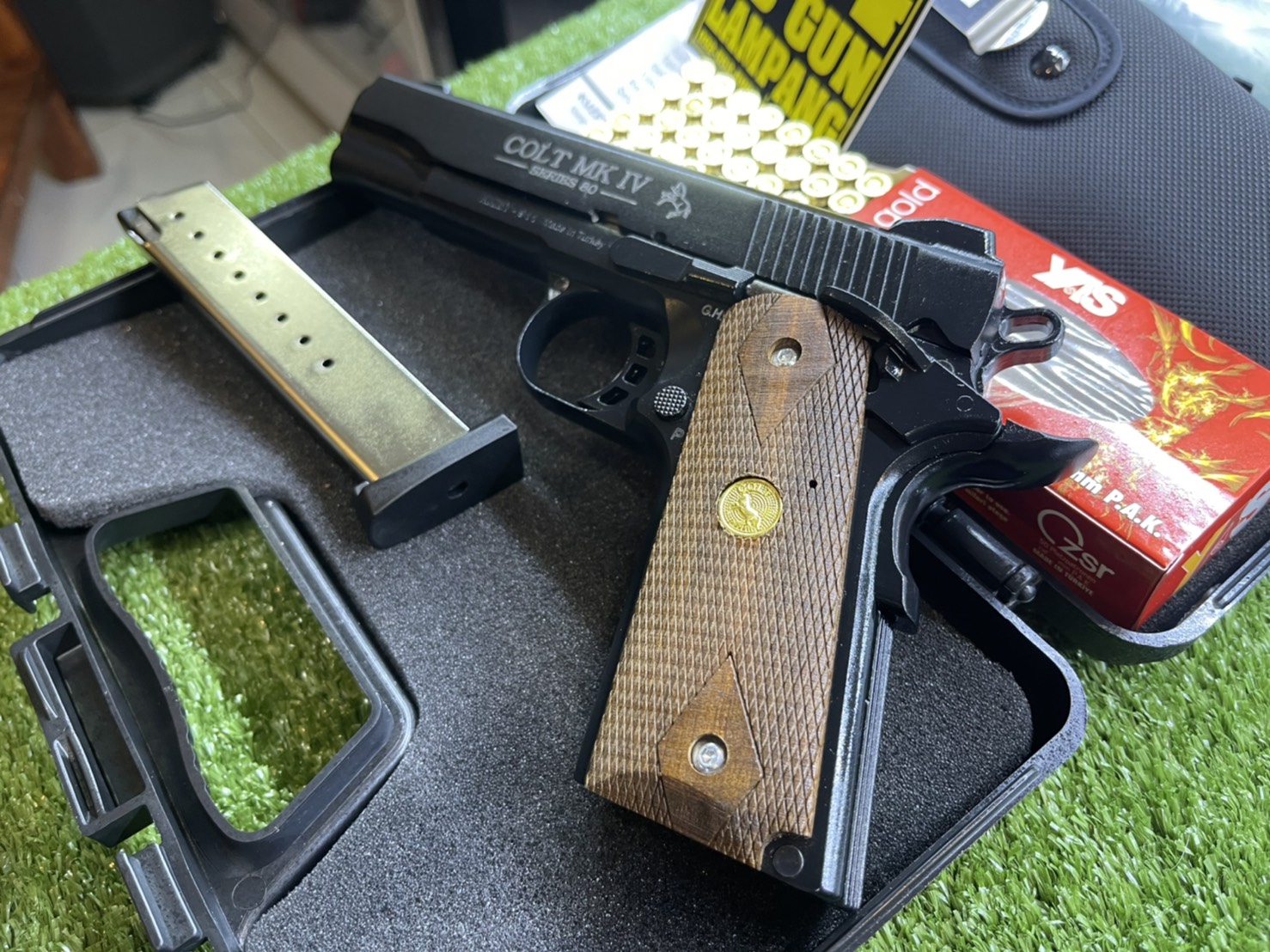 KUZEY M1911 ลาย Series 80 ลำกล้อง 5" ดำ