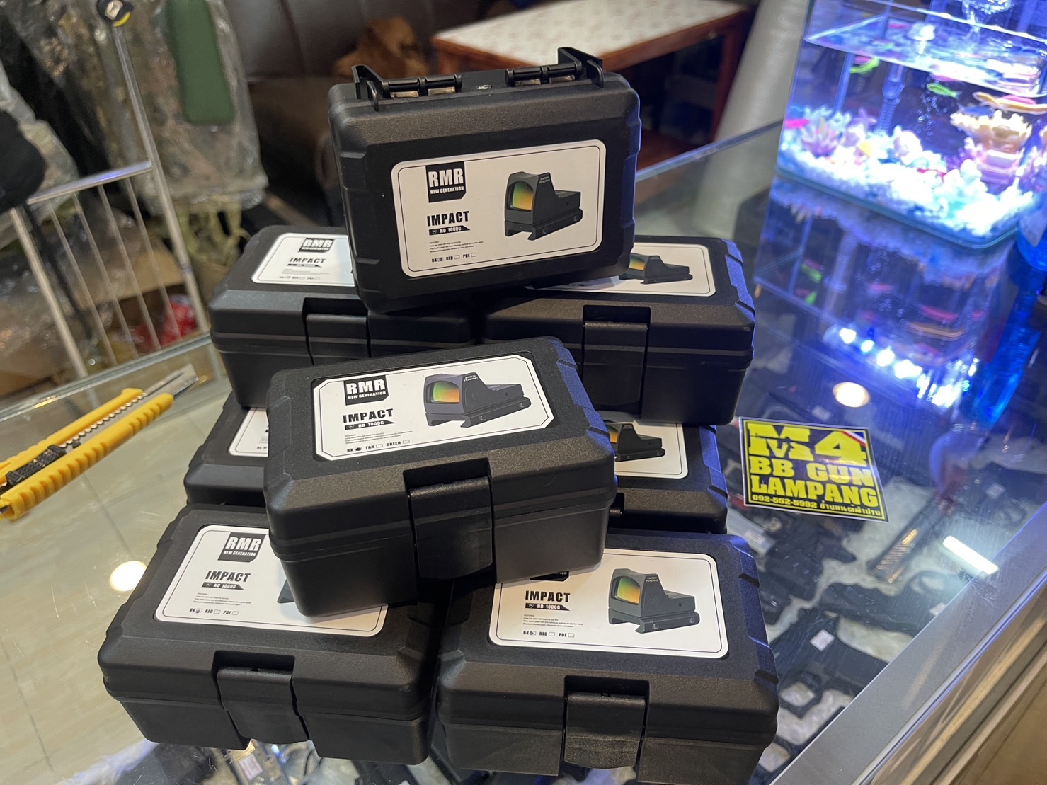 Dot:IMPACT REDDOT TRIJICON RMR กล้องจุดแดง มีขาจับสำหรับปืนสั้น