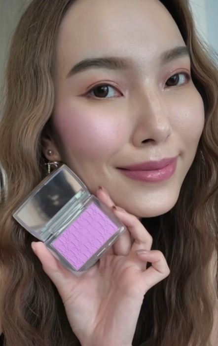 New !! Dior Backstage Rosy Glow Blush 4.5 g # 063 Pink Lilac