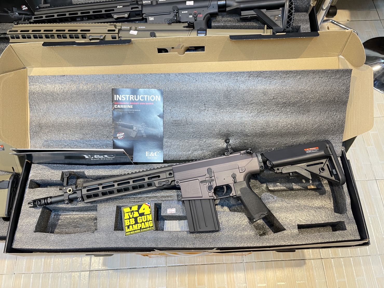 E&C 637 WB S2 : SR25K CQB M-LOK บอดี้โลหะ Gen 2