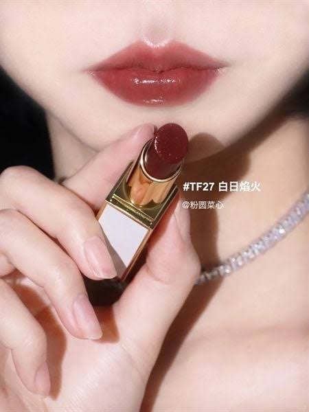 ลิปสติก Tom Ford Soleil Ultra-Shine Lip Color 3.3g # 27 Ete Brulante