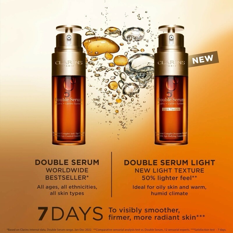 Clarins Double Serum Light Texture 50 ml **New Formula**