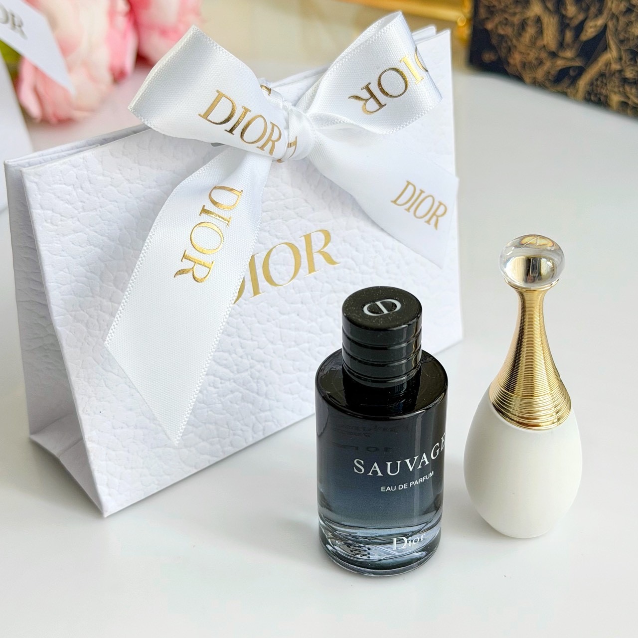 Dior Sauvage & Jadore Miniature Perfume (No Box) แถมถุงจิ๋วฟรี 💝