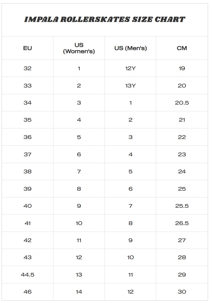 [0231] [US] รองเท้า Roller skate, Inline skate แบรนด์ Impala ของแท้ราคา จำนวนจำกัด