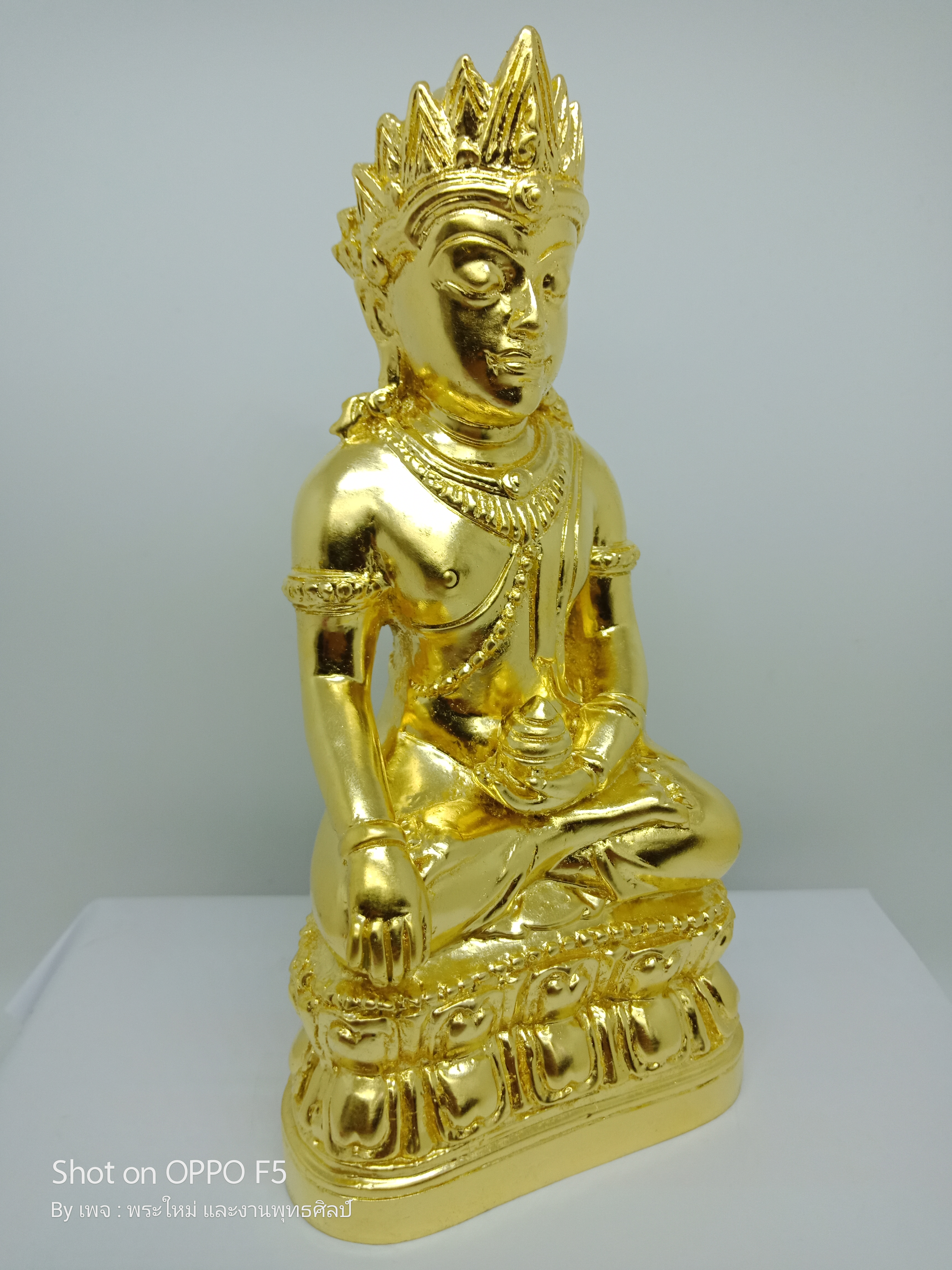 พระยอดขุนพล เนื้อ : สำริด (ปิดทองแท้)