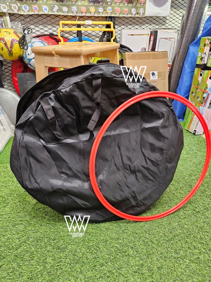 ถุงกระเป๋าเก็บอุปกรณ์ ทรงแพนเค้ก ขนาดเส้นผ่านศูนย์กลาง 60cm*หนา10 cm มีซิป