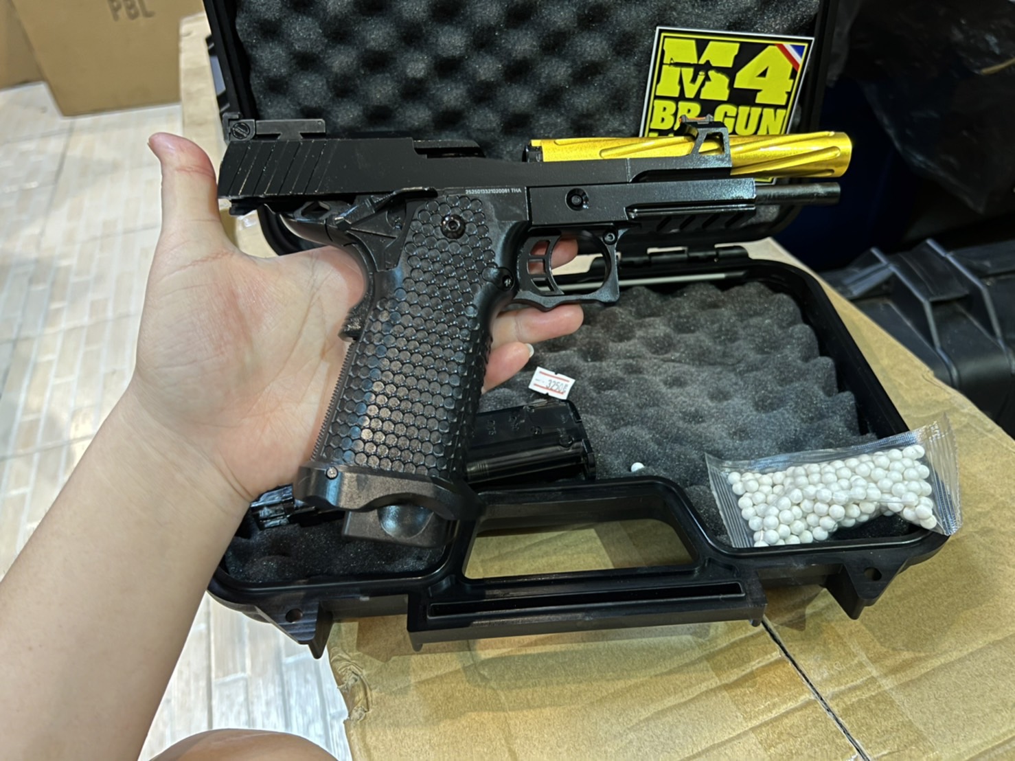 Golden Eagle GE3337 - Hi-Capa 5.1 MEGA ท่อทอง