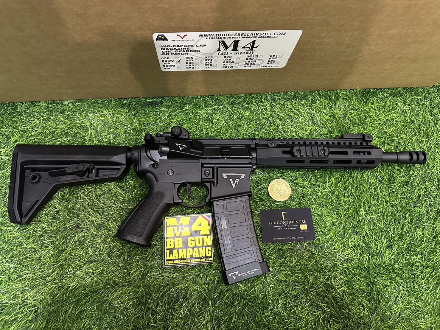 Double Bell 058M JW2 TTI TR2 M-LOK 10inch AEG