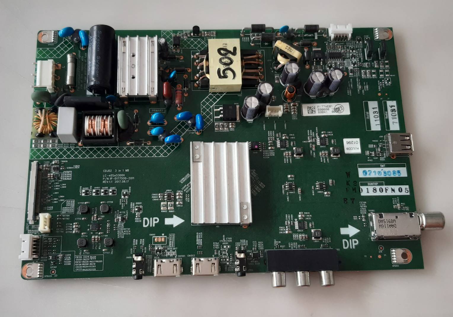 อันที่ 502 SHARP LC-40SA5300X ซีสเตร็ม LC-40SA5300X ดีเทสแล้ว