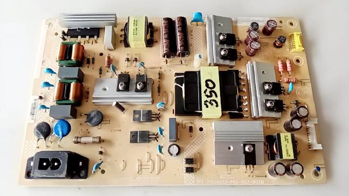 อันที่ 350 PHILIPS 55PUT6103S ซัฟฟลาย 715GA052-P02-007-003M ดีเทสแล้ว